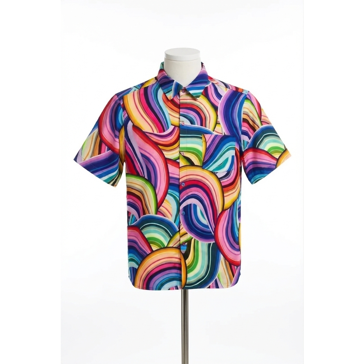 New Johnny Was Men's Cover Up Shirt In Abel
